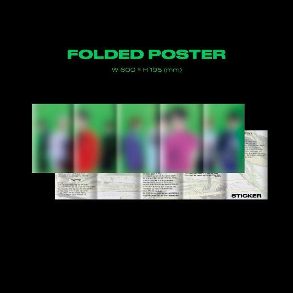 folded poster