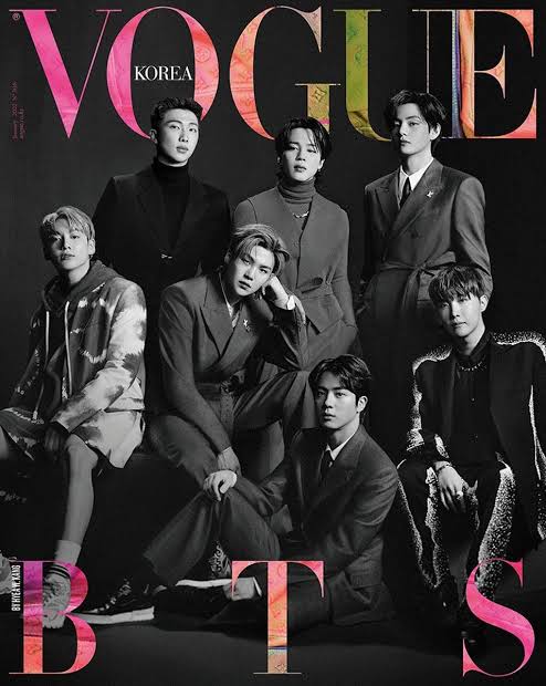 Vogue Revista Korea BTS Portada C - DongSong Shop
