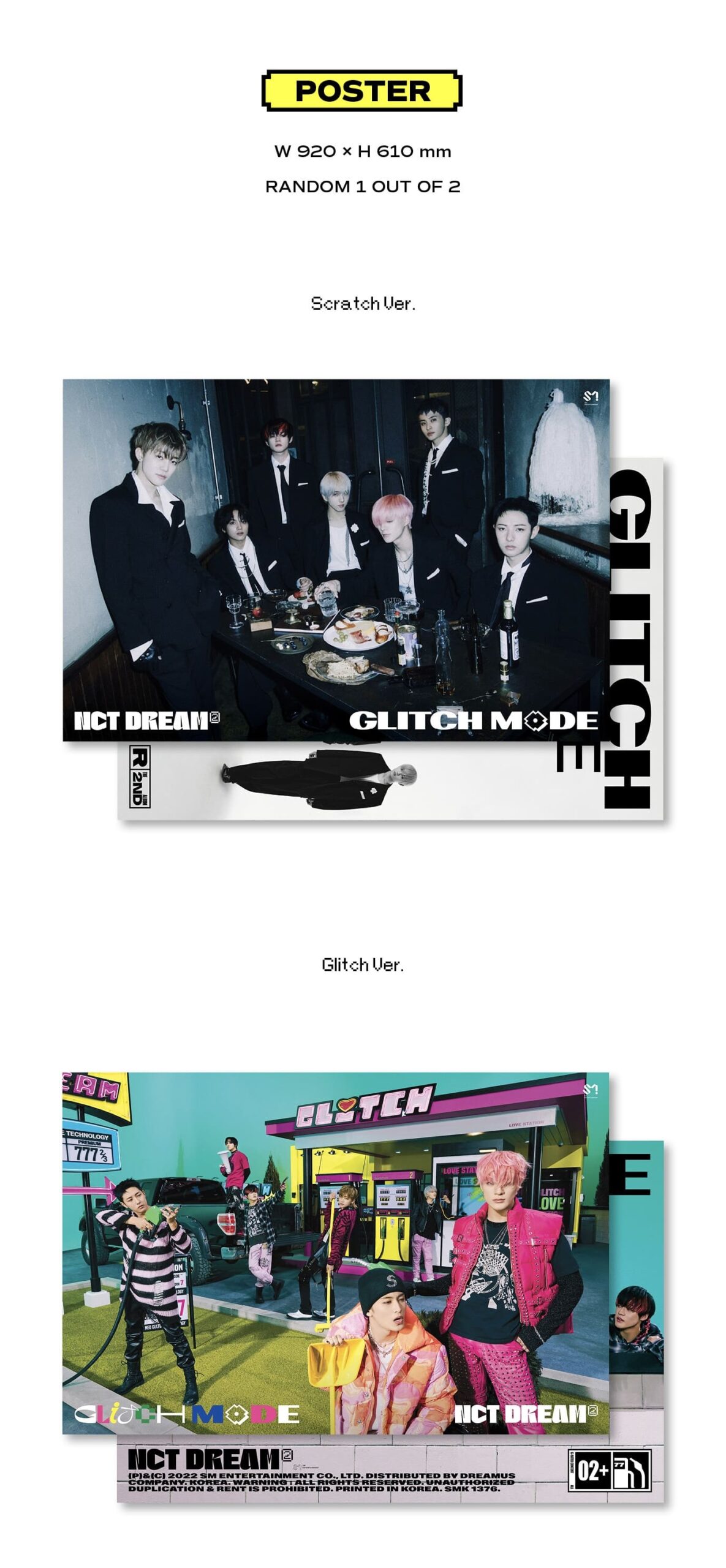 NCT Dream 2nd Album Glitch Mode Photobook Ver. - DongSong Shop