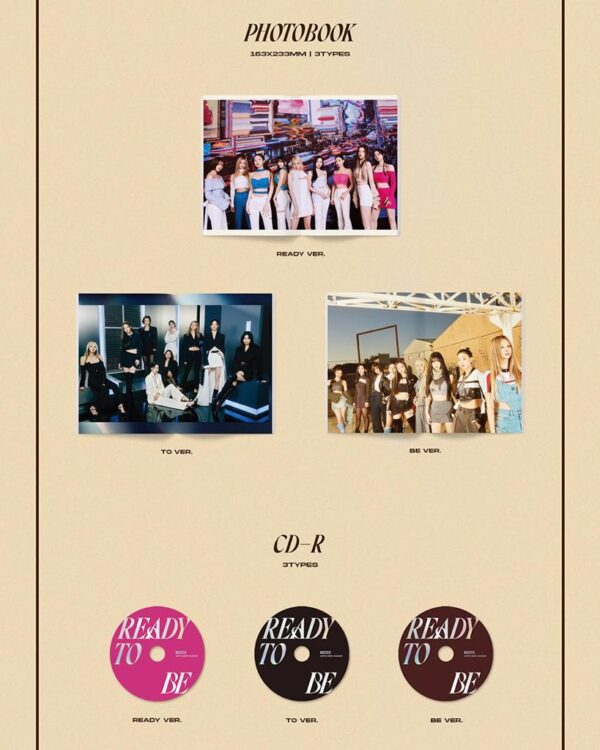 TWICE 12TH MINI ALBUM READY TO BE DongSong Shop