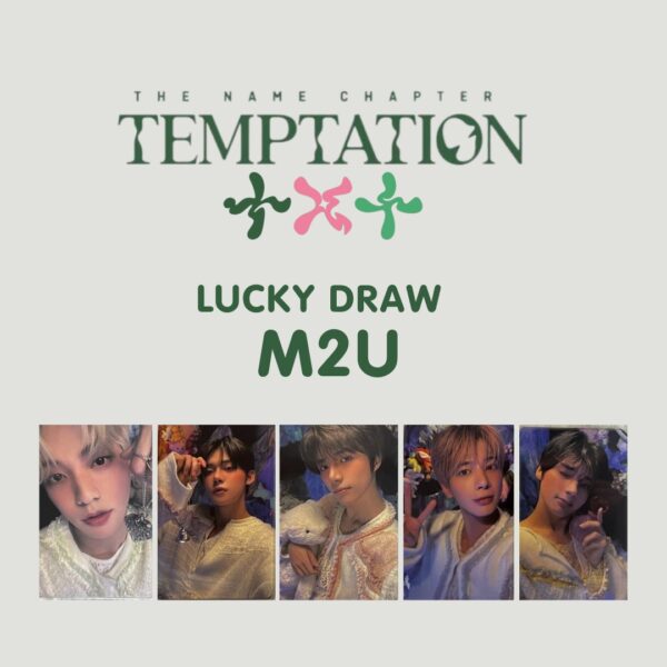 TXT The Name Chapter TEMPTATION LUCKY DRAW M2U DongSong Shop