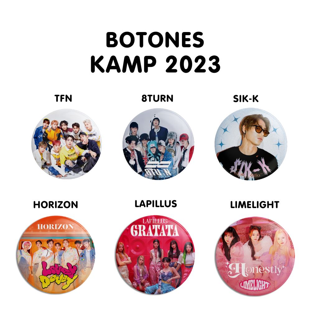 BOTONES KAMP 2023