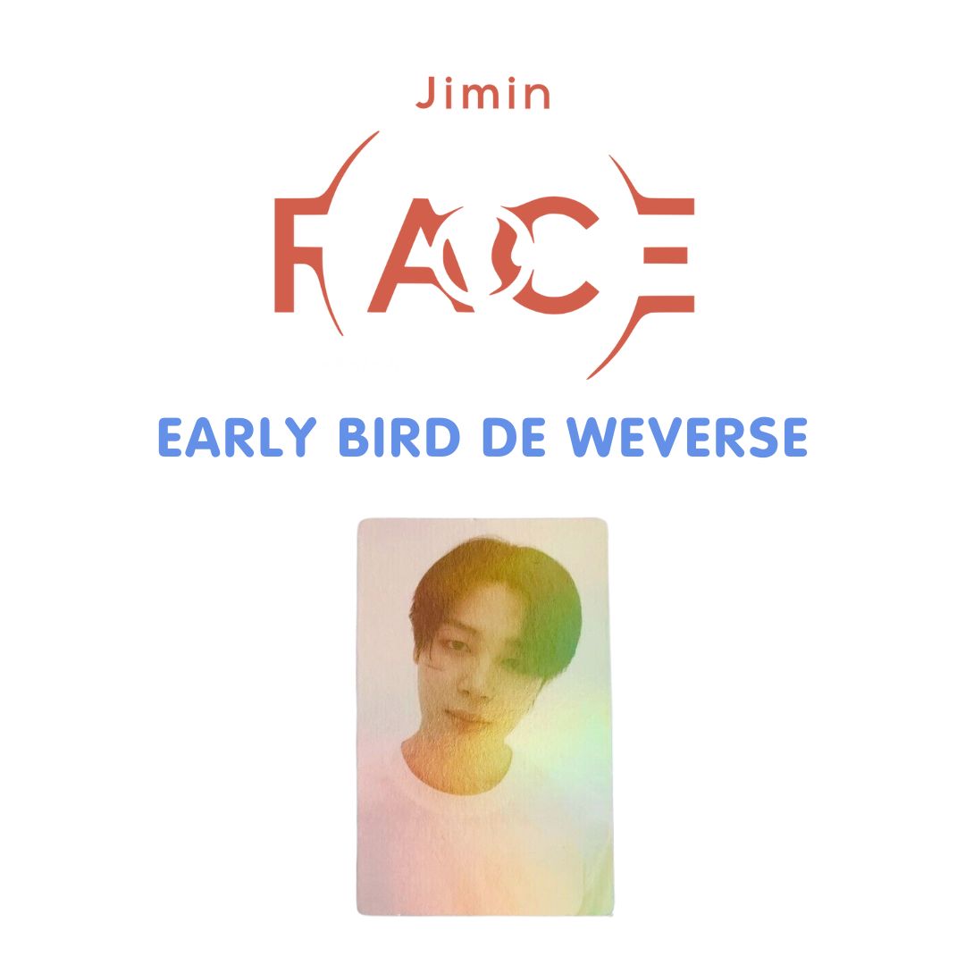 EARLY BIRD WEVERSE FACE JIMIN