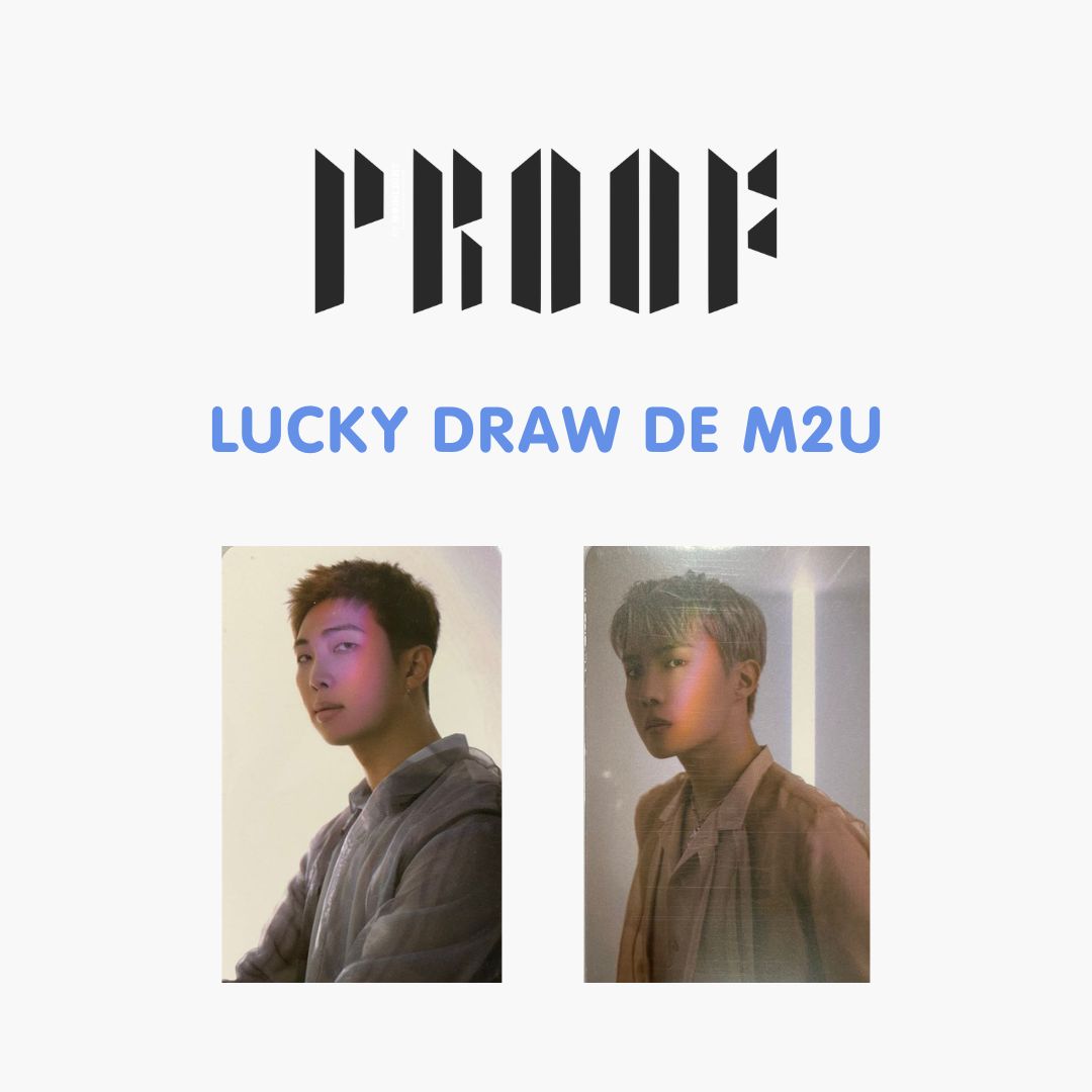 BTS Proof Lucky Draw POB Oficial De M2U DongSong Shop