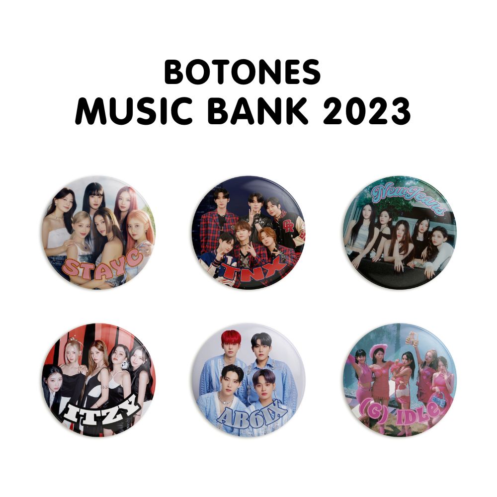 BOTONES MUSIC BANK 2023