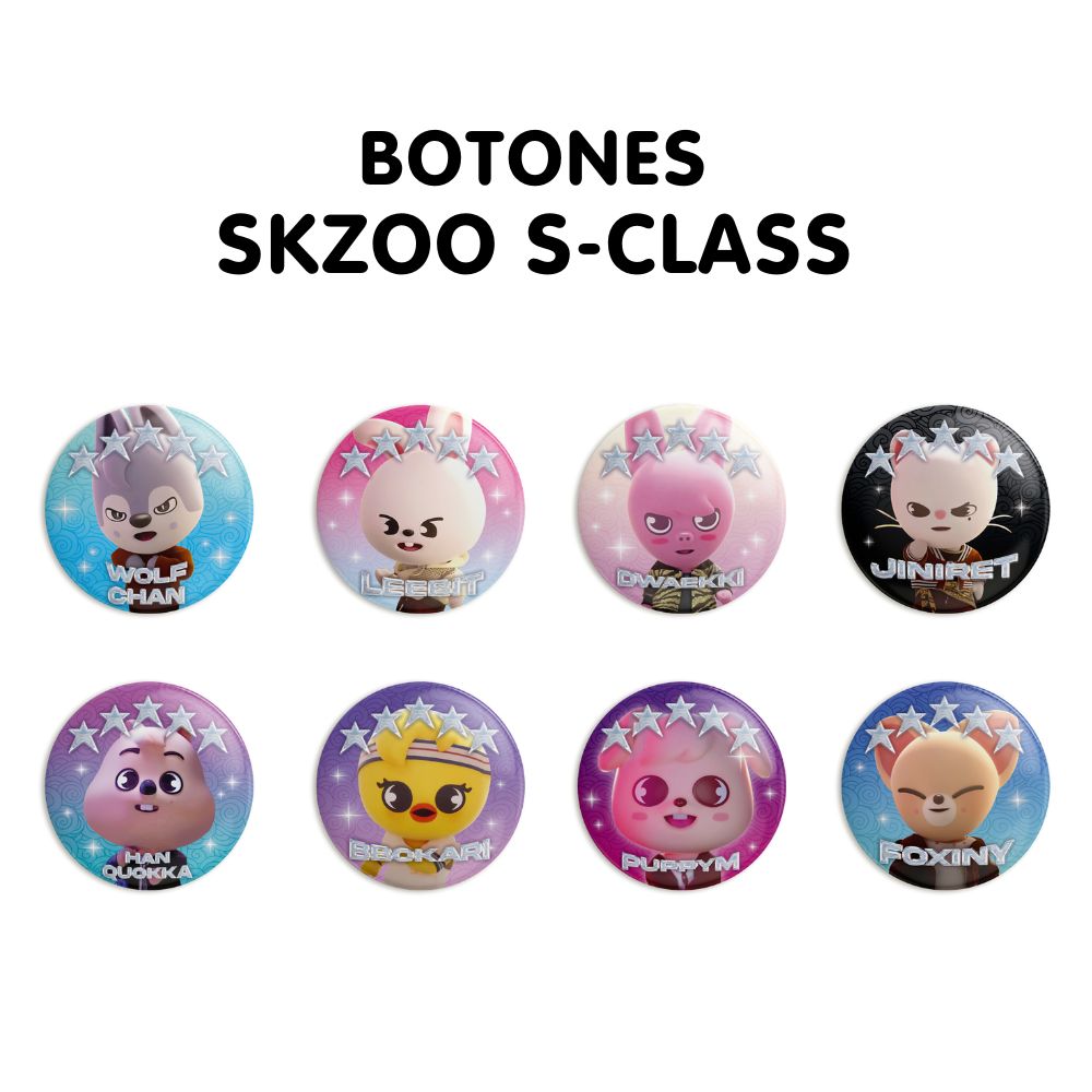 BOTONES SKZOO S-CLASS